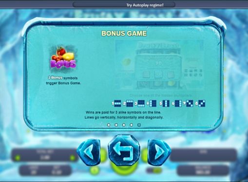 Бонусна гра в онлайн Fruity Frost